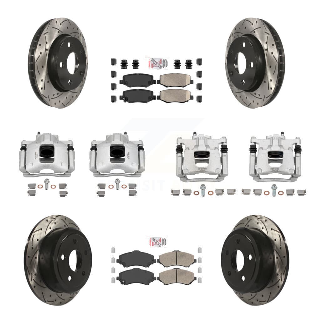 Transit Auto - KCD-100798N - Front and Rear Disc Brake Kits image 1