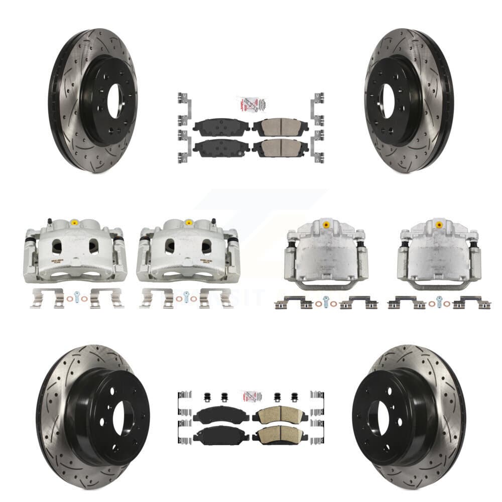 Transit Auto - KCD-100811N - Front and Rear Disc Brake Kits image 1