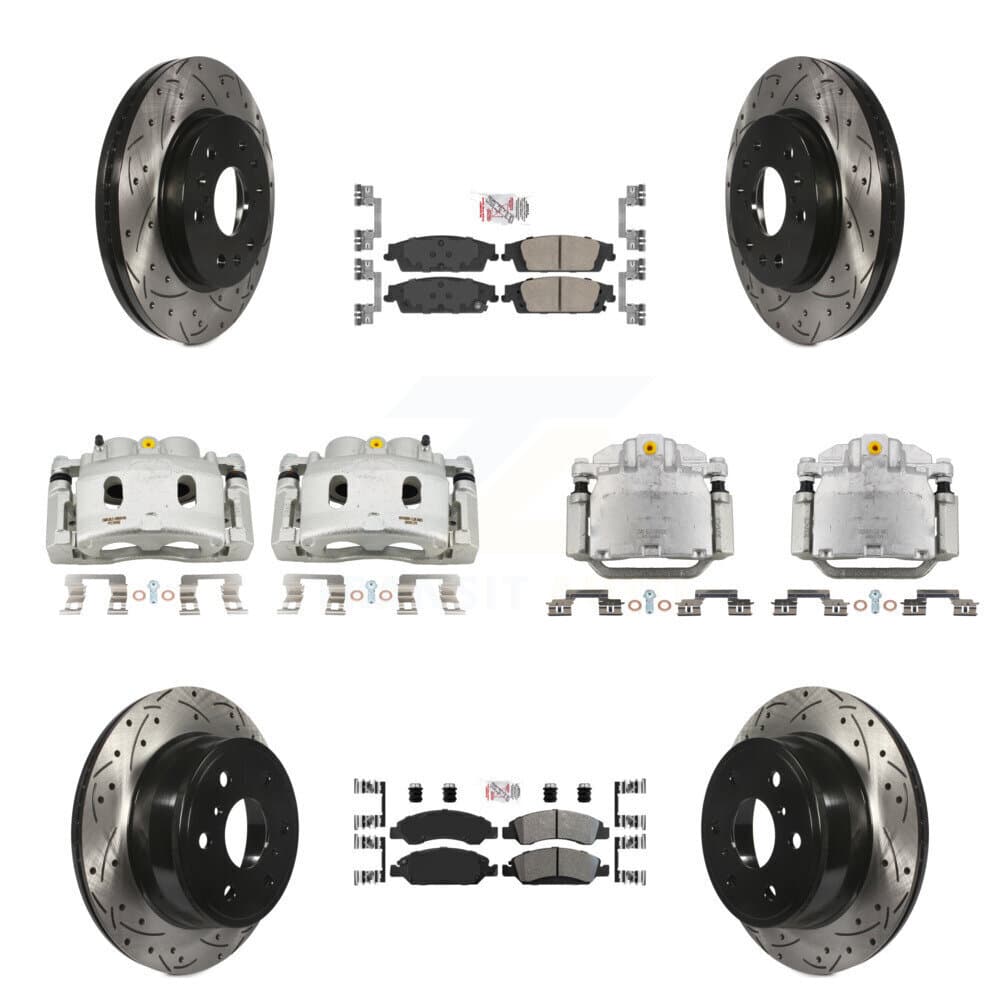 Transit Auto - KCD-100817N - Front and Rear Disc Brake Kits image 1