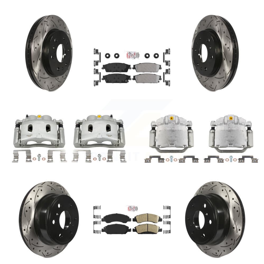 Transit Auto - KCD-100824N - Front and Rear Disc Brake Kits image 1