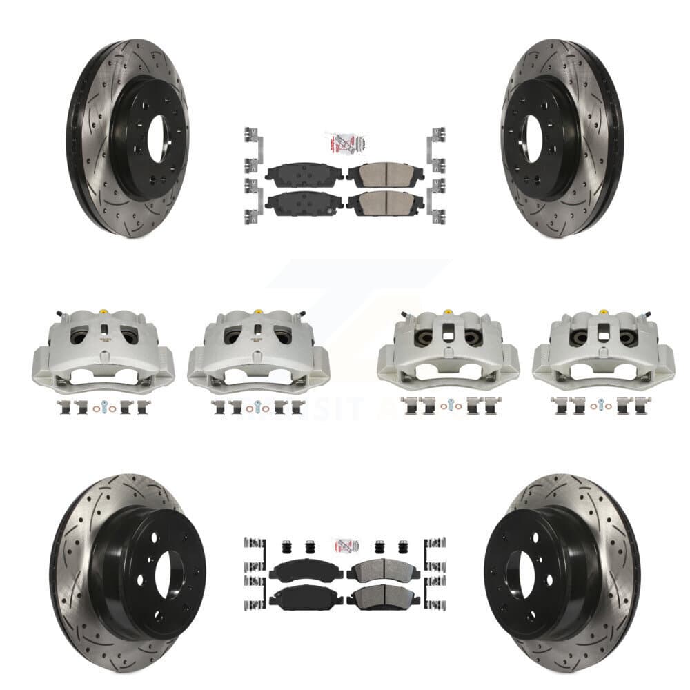 Transit Auto - KCD-100836N - Front and Rear Disc Brake Kits image 1