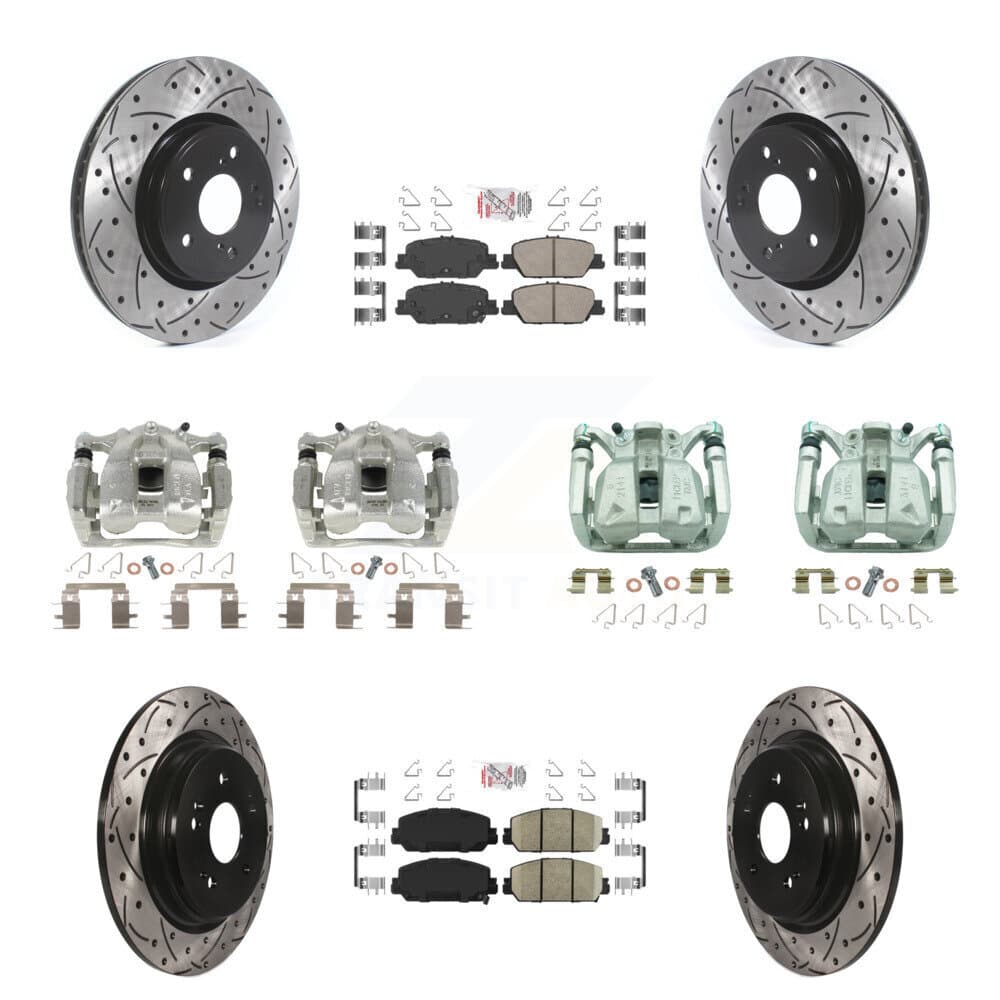 Transit Auto - KCD-100863N - Front and Rear Disc Brake Kits image 1