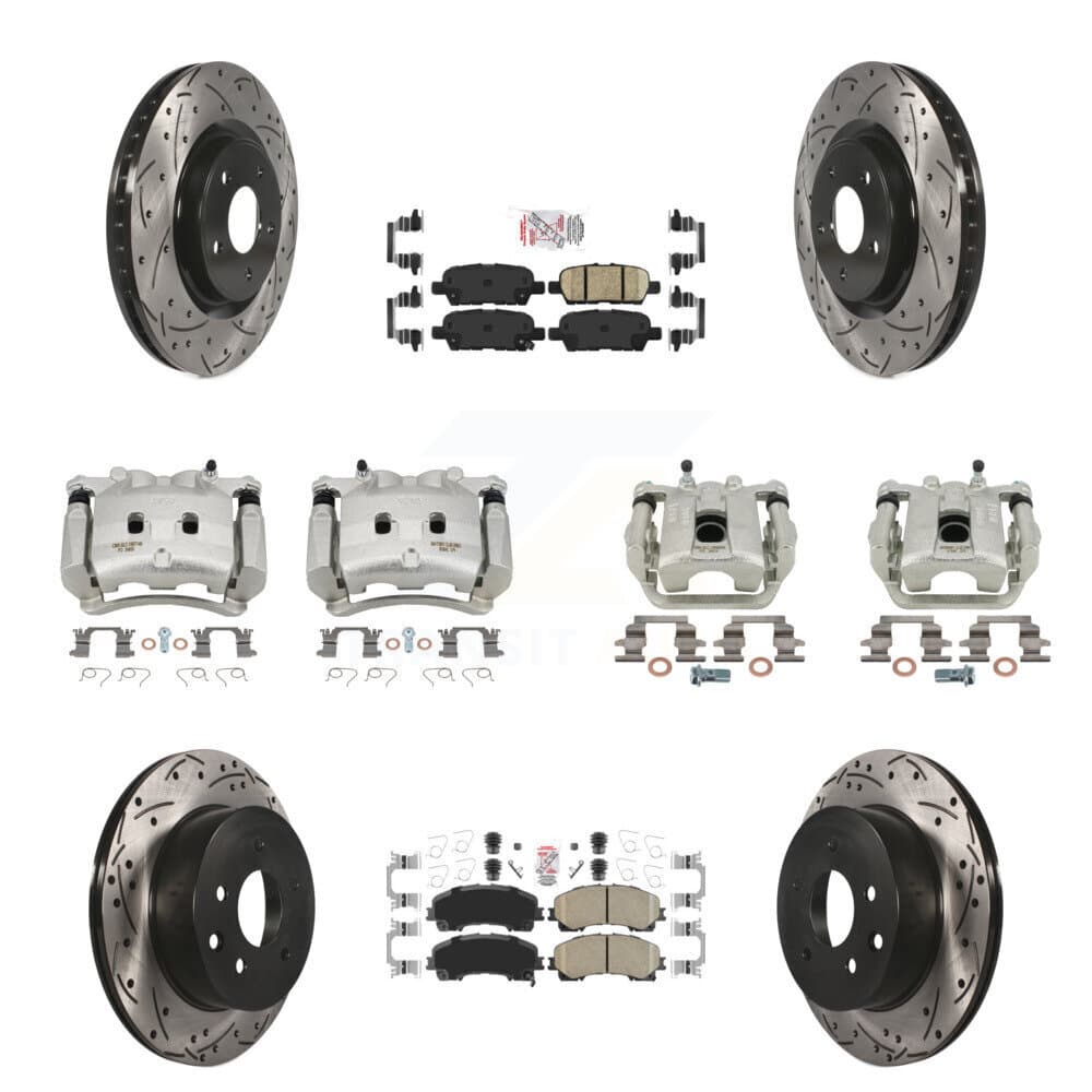 Transit Auto - KCD-100874N - Front and Rear Disc Brake Kits image 1