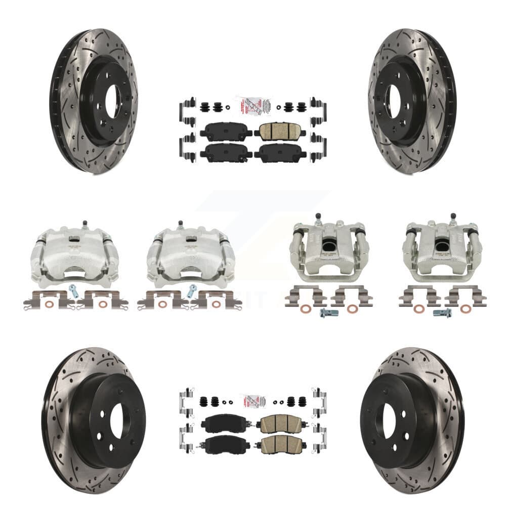 Transit Auto - KCD-100887N - Front and Rear Disc Brake Kits image 1