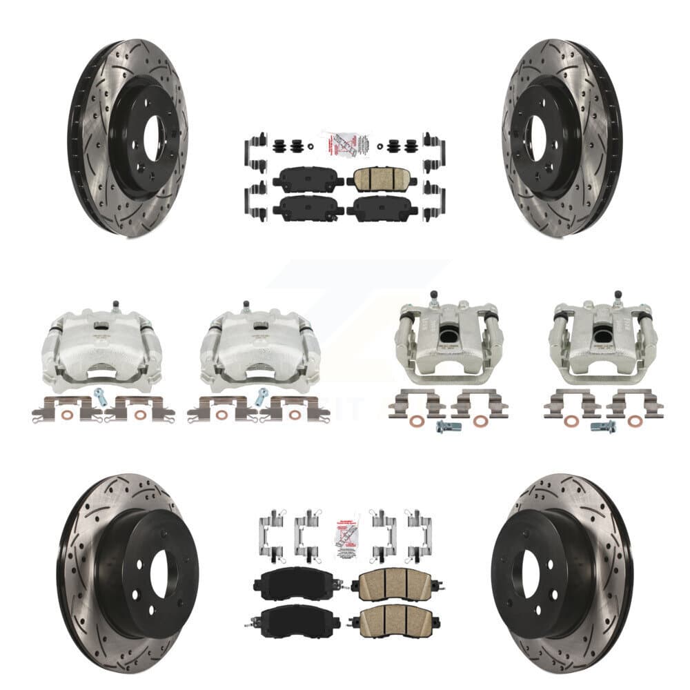 Transit Auto - KCD-100893N - Front and Rear Disc Brake Kits image 1