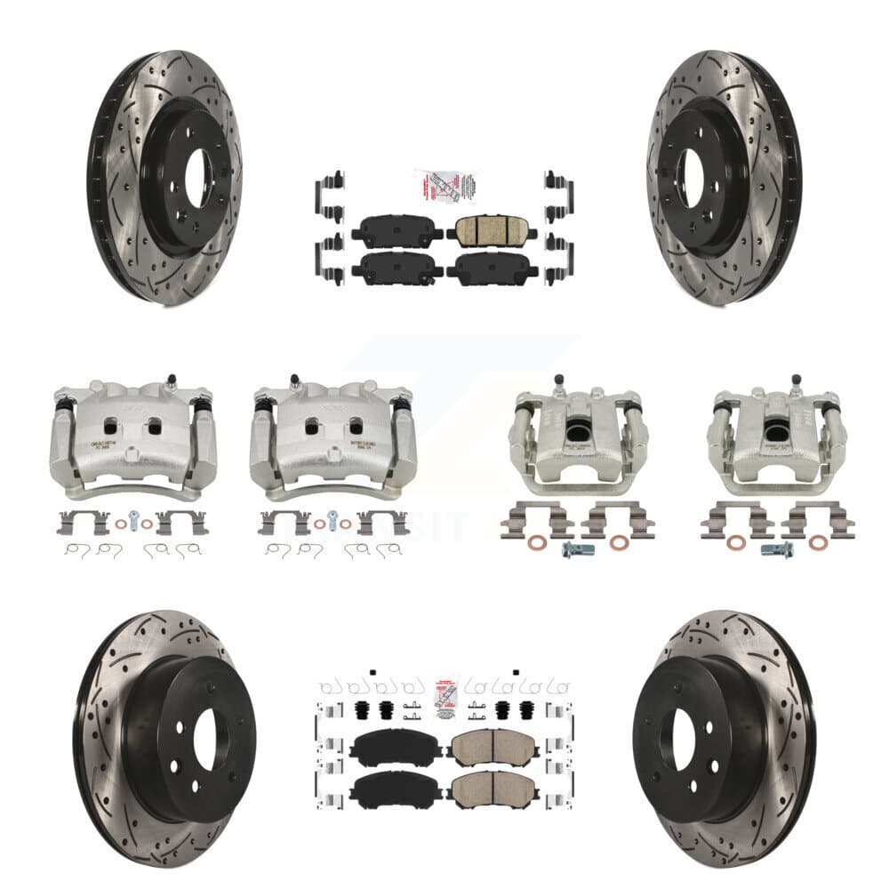 Transit Auto - KCD-100896N - Front and Rear Disc Brake Kits image 1