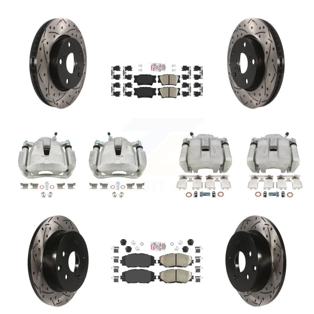 Transit Auto - KCD-100939N - Front and Rear Disc Brake Kits image 1