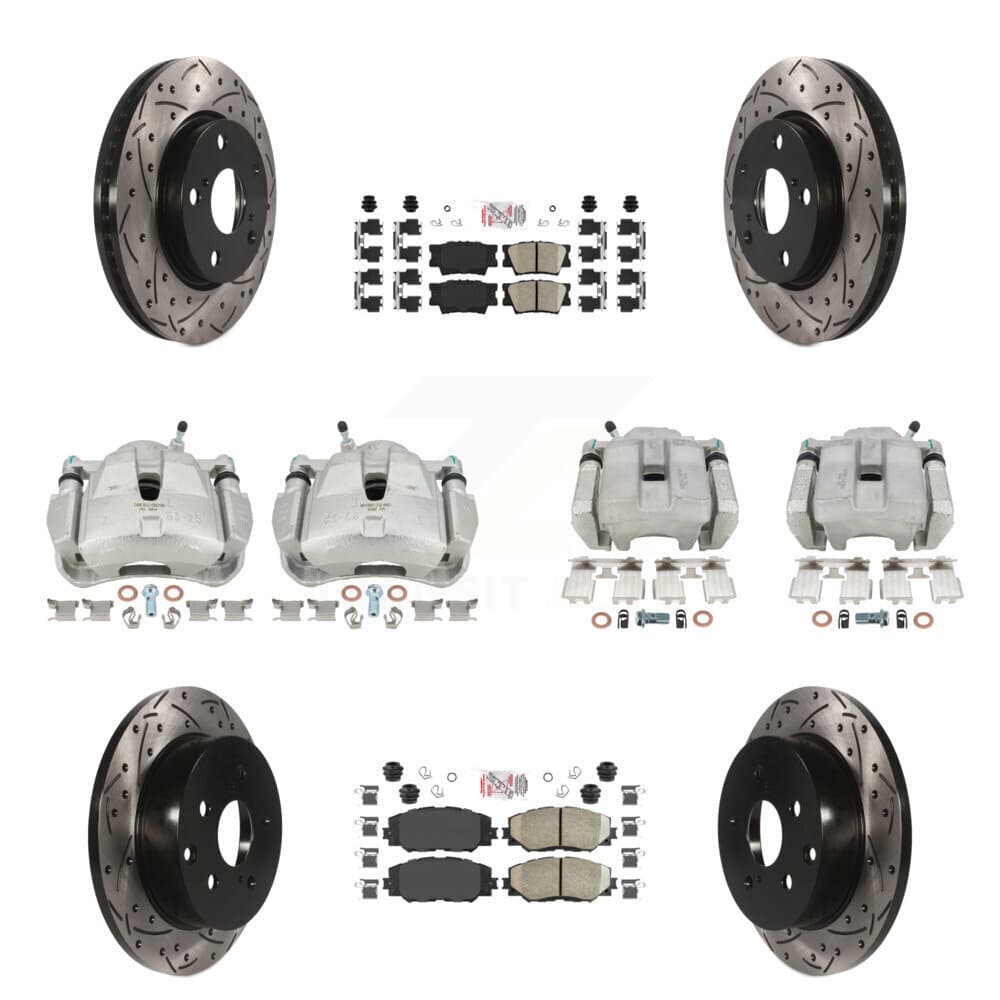 Transit Auto - KCD-100942N - Front and Rear Disc Brake Kits image 1