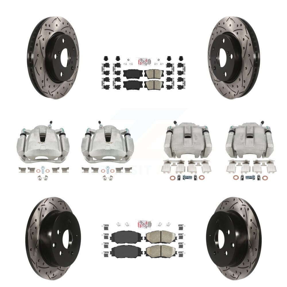 Transit Auto - KCD-100948N - Front and Rear Disc Brake Kits image 1