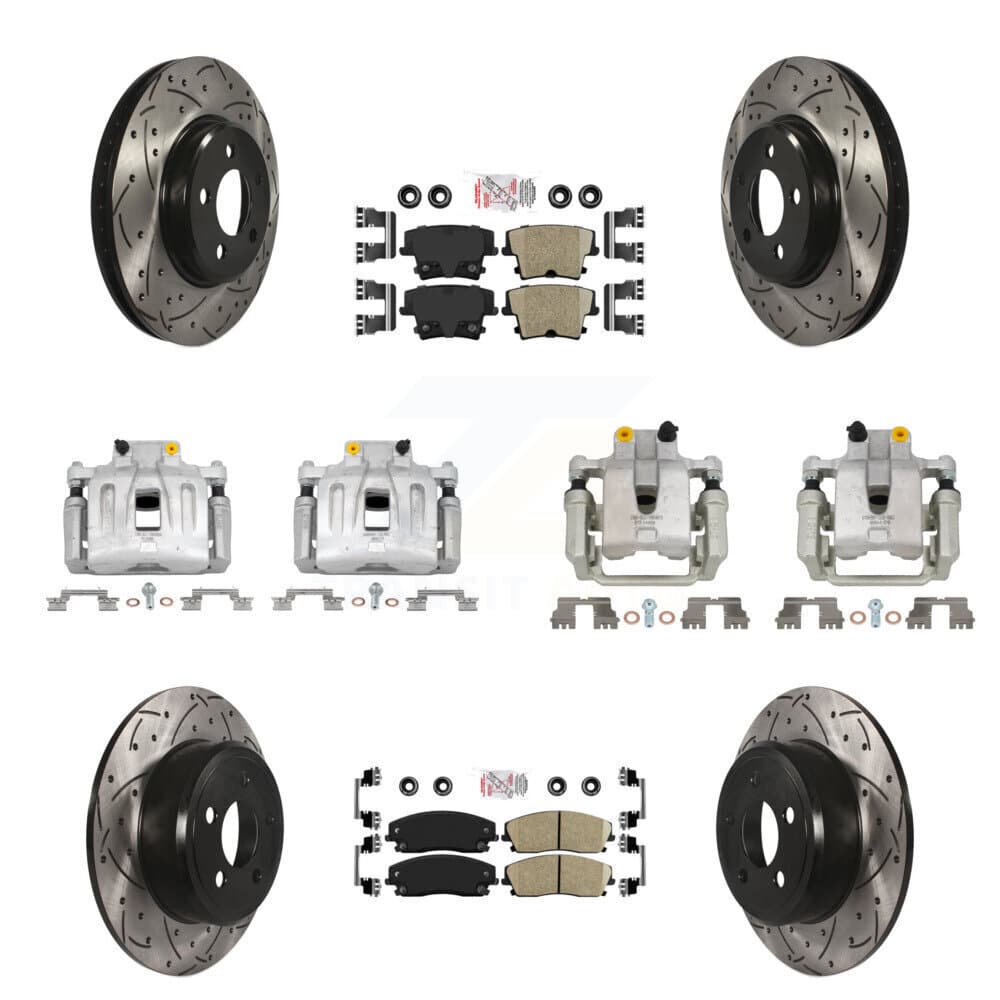 Transit Auto - KCD-100964N - Front and Rear Disc Brake Kits image 1