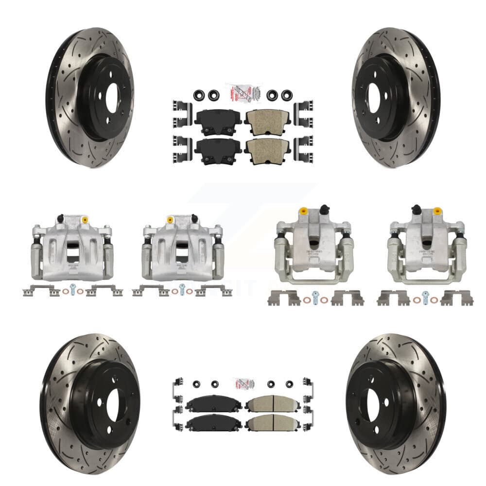 Transit Auto - KCD-100974N - Front and Rear Disc Brake Kits image 1