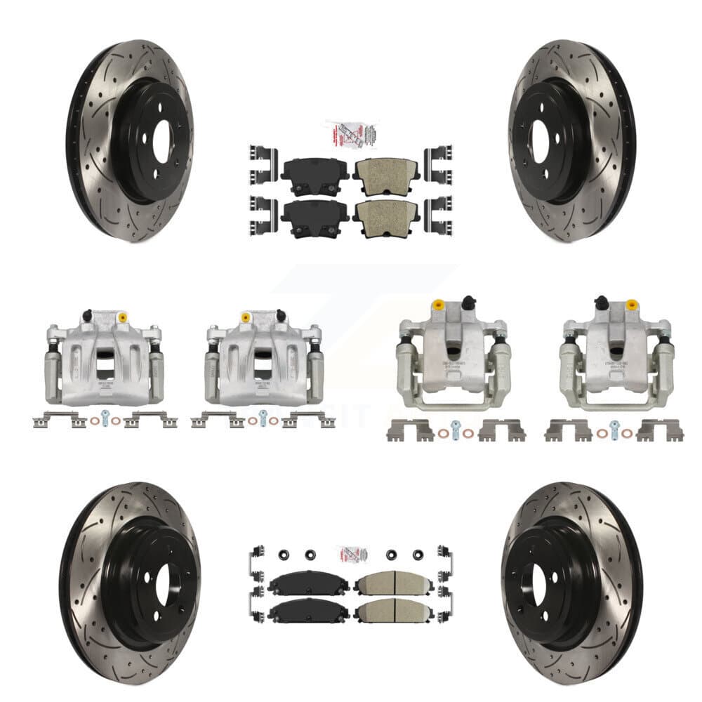 Transit Auto - KCD-100979N - Front and Rear Disc Brake Kits image 1