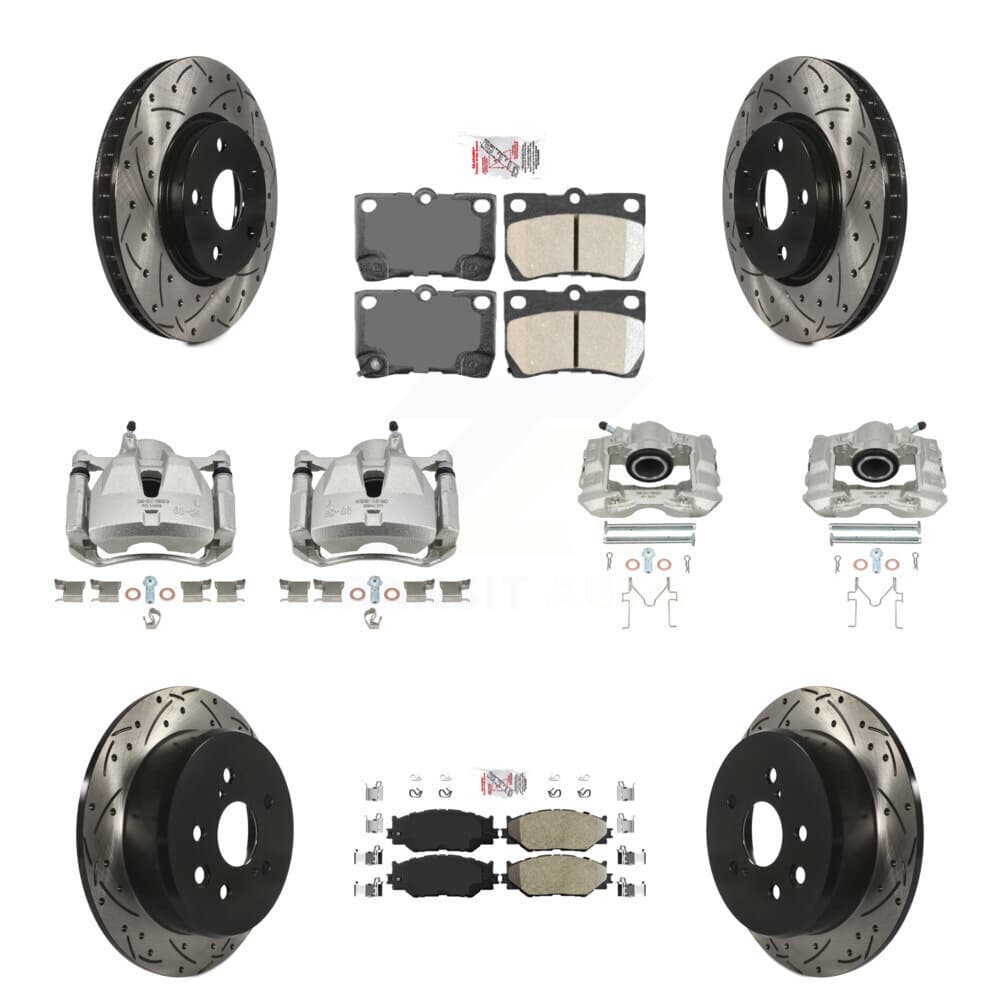 Transit Auto - KCD-101030N - Front and Rear Disc Brake Kits image 1