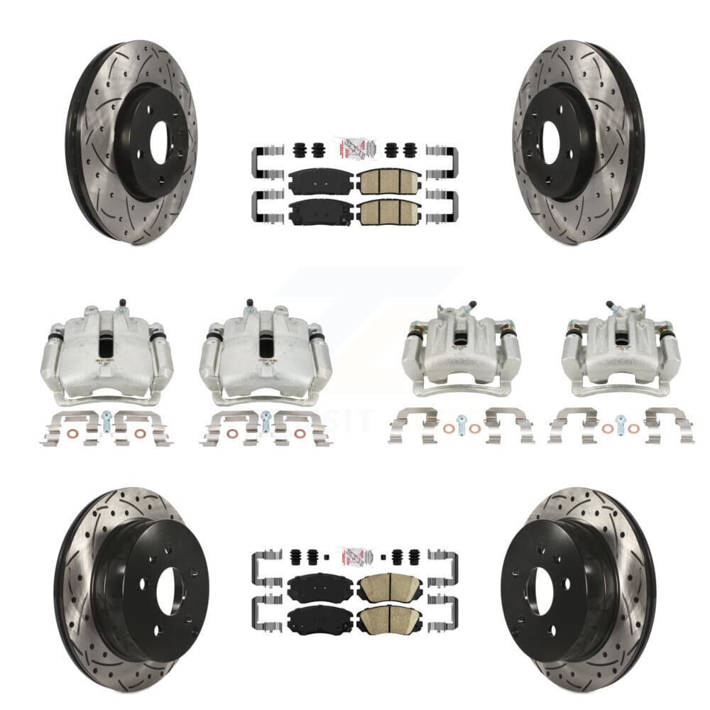 Transit Auto - KCD-101059N - Front and Rear Disc Brake Kits image 1