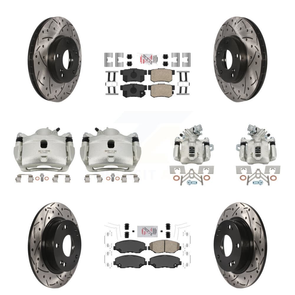 Transit Auto - KCD-101140N - Front and Rear Disc Brake Kits image 1