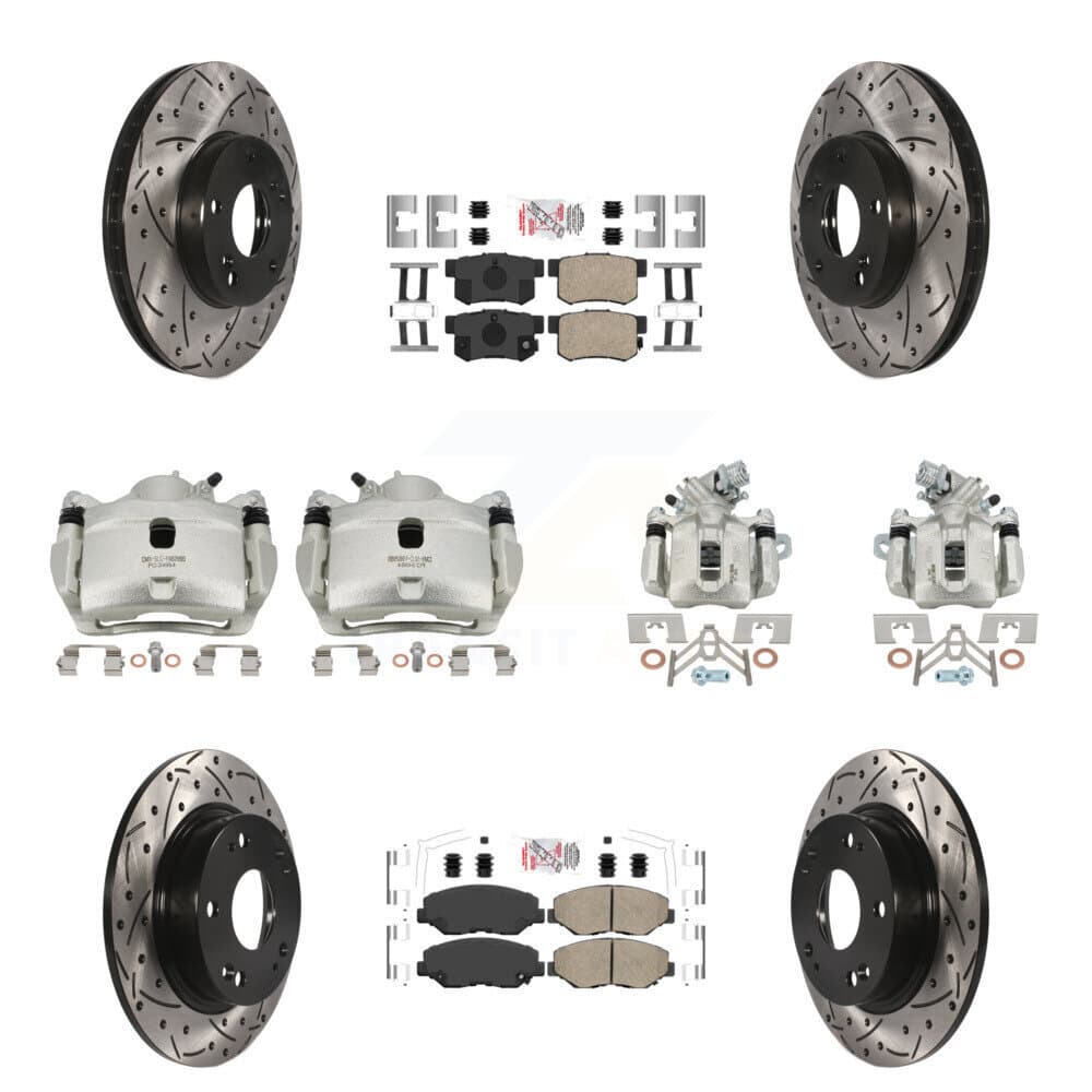 Transit Auto - KCD-101144N - Front and Rear Disc Brake Kits image 1