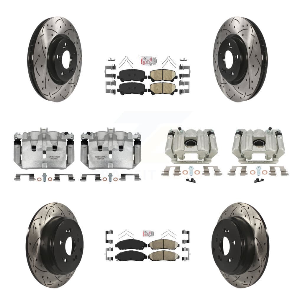 Transit Auto - KCD-101160N - Front and Rear Disc Brake Kits image 1
