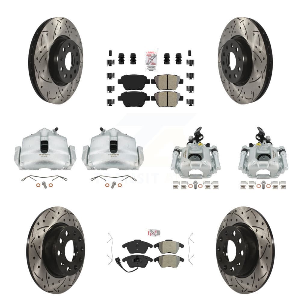 Transit Auto - KCD-101162N - Front and Rear Disc Brake Kits image 1