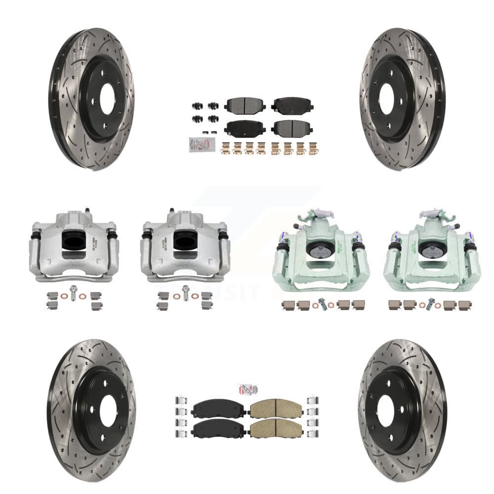 Transit Auto - KCD-101219N - Front and Rear Disc Brake Kits image 1