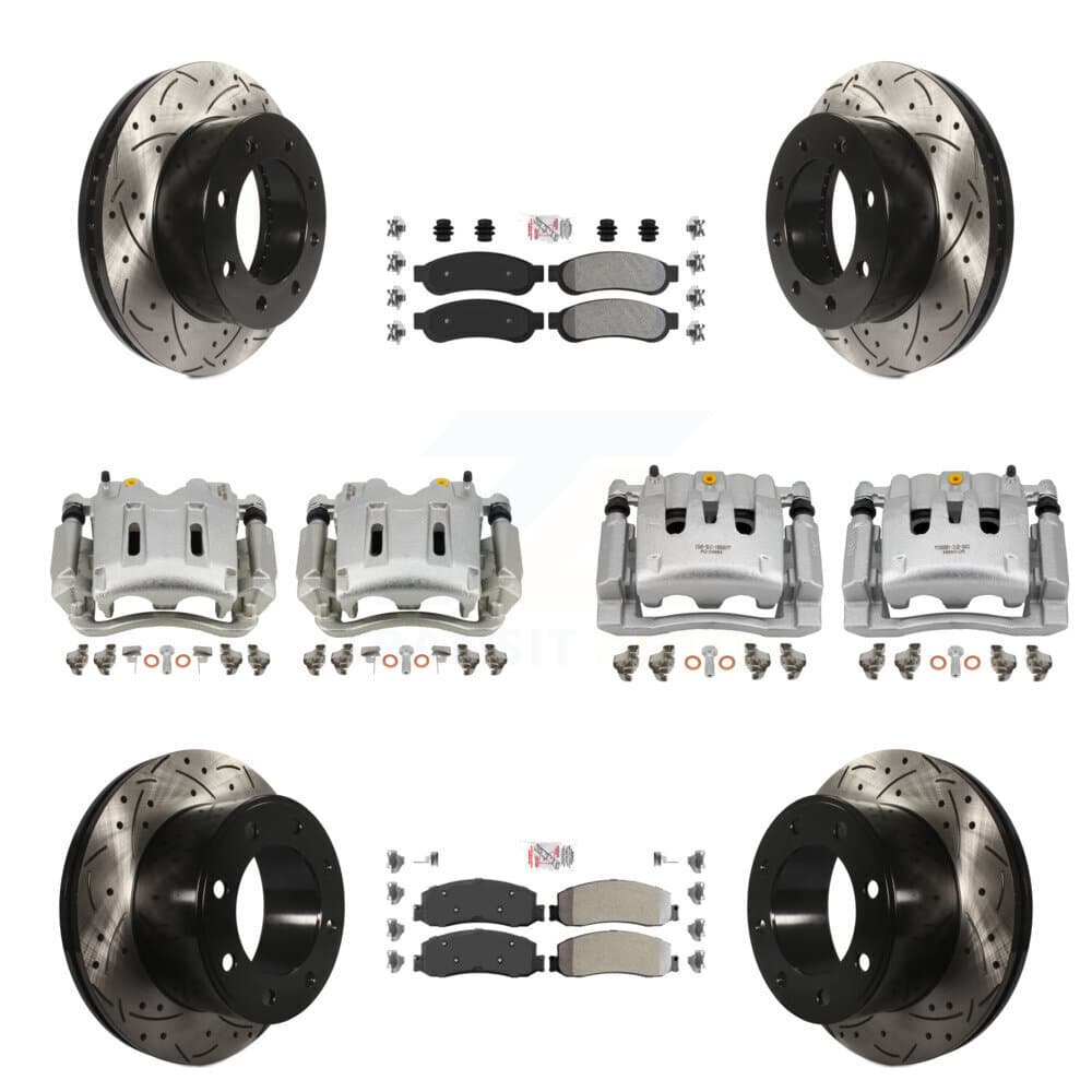 Transit Auto - KCD-101242N - Front and Rear Disc Brake Kits image 1