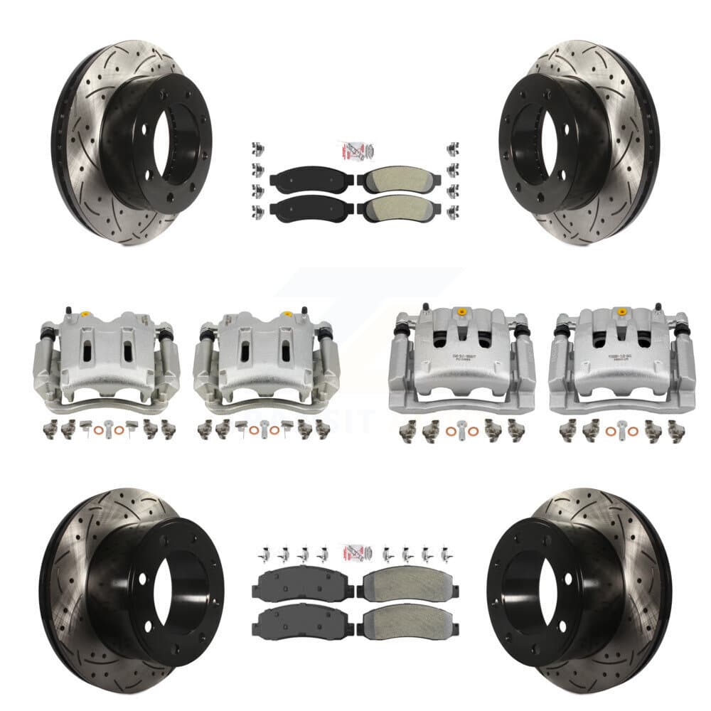 Transit Auto - KCD-101249N - Front and Rear Disc Brake Kits image 1