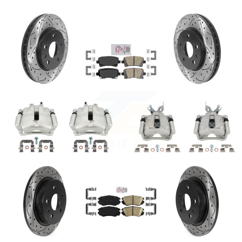 Transit Auto - KCD-101762N - Front and Rear Disc Brake Kits image 1