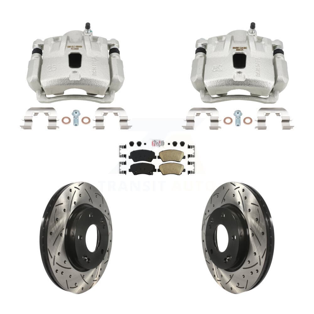 Transit Auto - KCD-101809N - Front Disc Brake Kits image 1