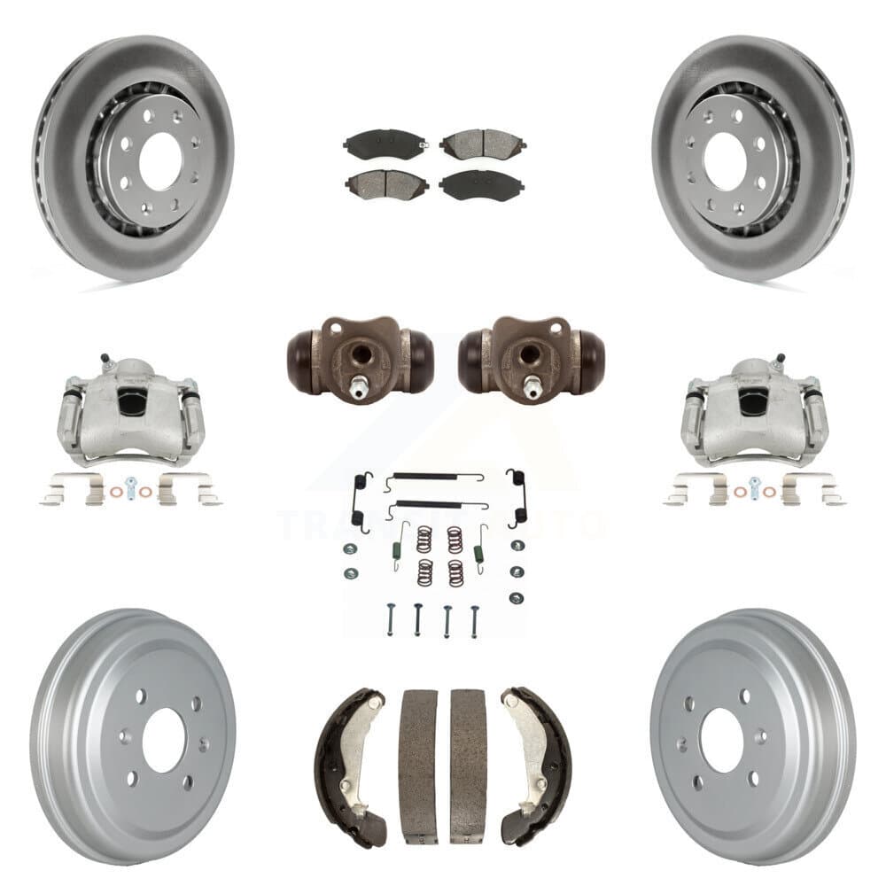 Transit Auto - KCG-100356S - Front and Rear Disc Brake Kits image 1