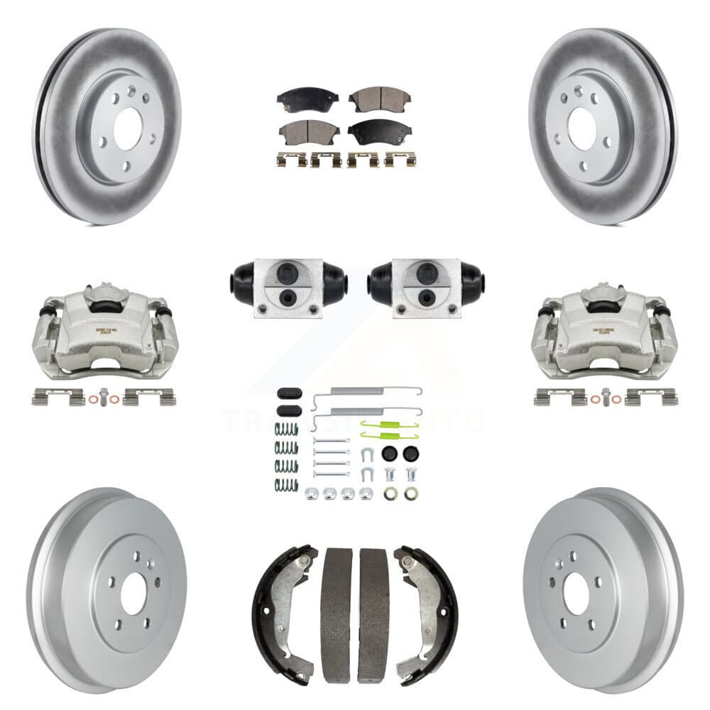 Transit Auto - KCG-100358T - Front and Rear Disc Brake Kits image 1