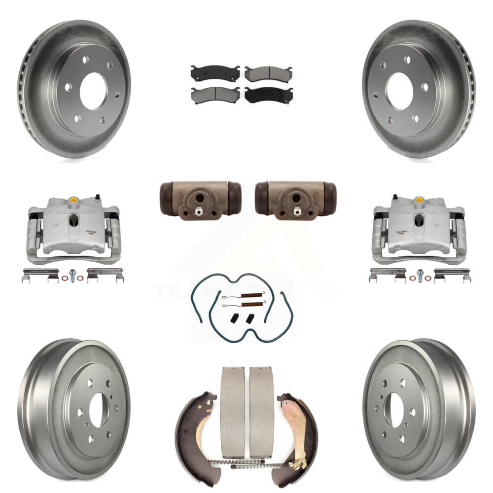 Transit Auto - KCG-100363S - Front and Rear Disc Brake Kits image 1