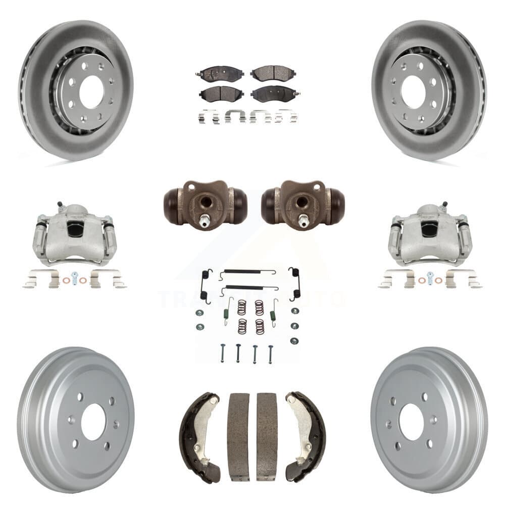Transit Auto - KCG-100367T - Front and Rear Disc Brake Kits image 1