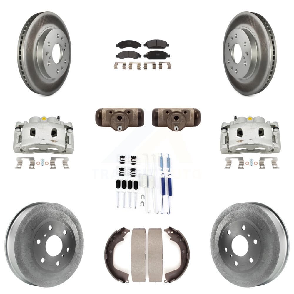 Transit Auto - KCG-100369P - Front and Rear Disc Brake Kits image 1