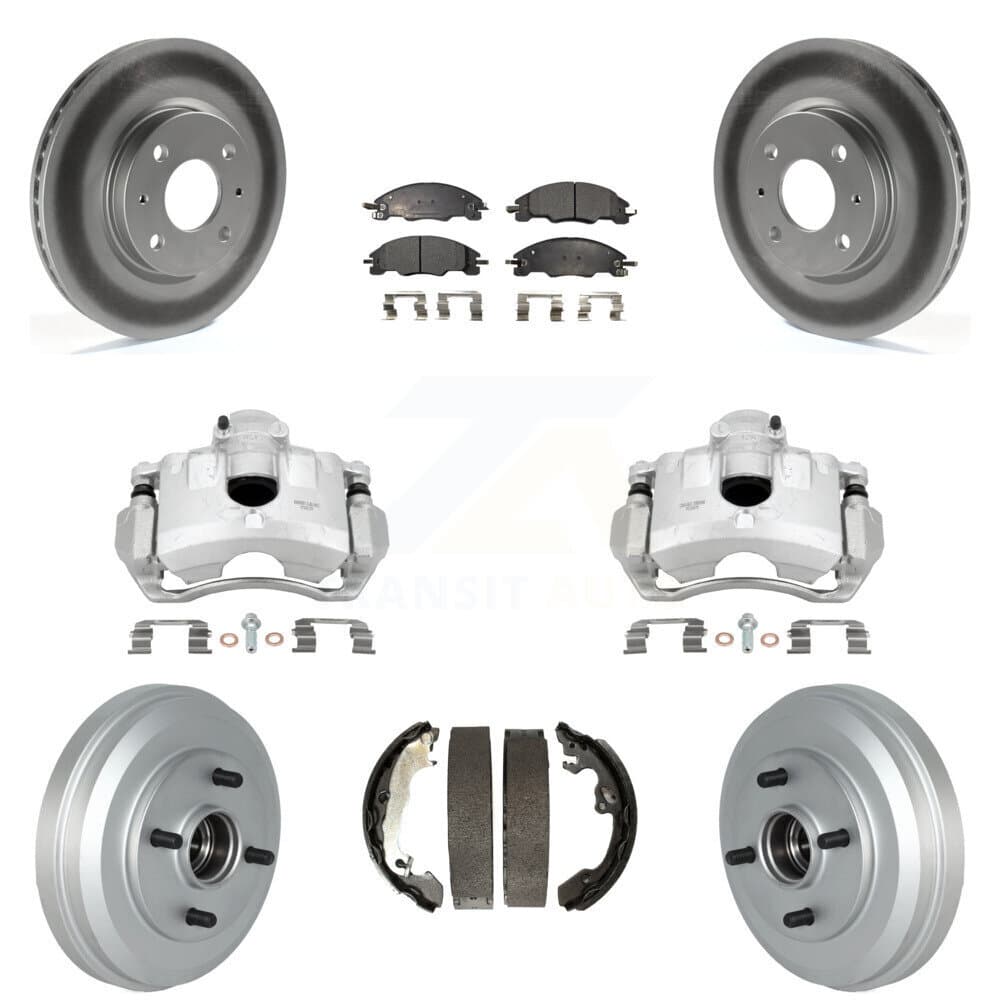 Transit Auto - KCG-100389P - Front and Rear Disc Brake Kits image 1