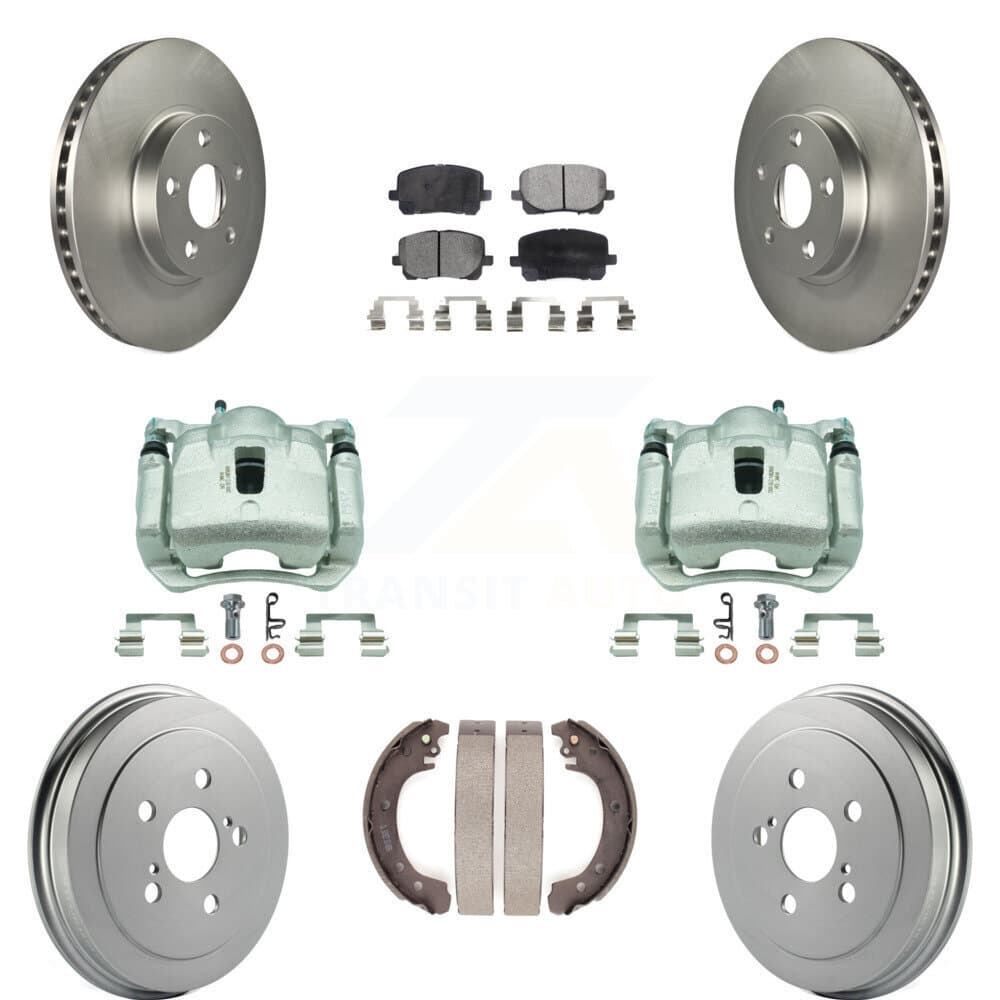 Transit Auto - KCG-100396P - Front and Rear Disc Brake Kits image 1