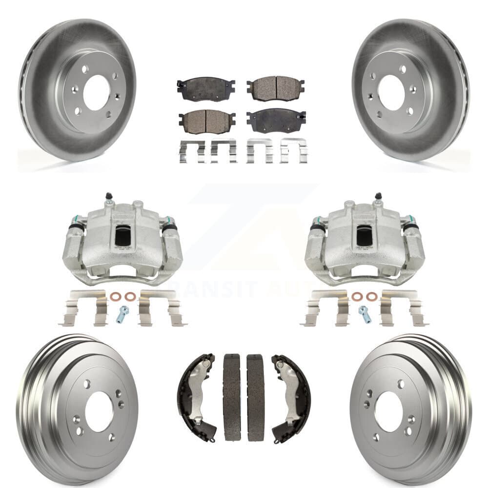 Transit Auto - KCG-100422P - Front and Rear Disc Brake Kits image 1