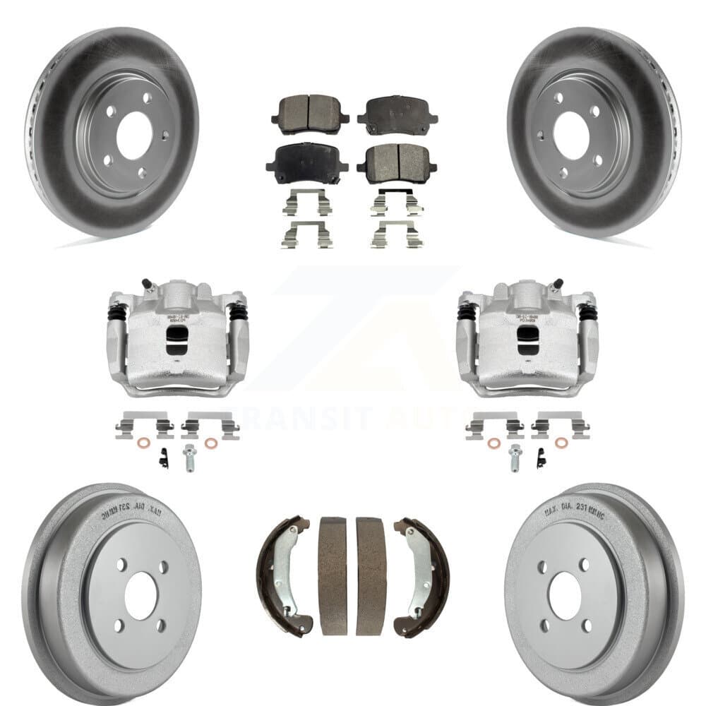 Transit Auto - KCG-100429P - Front and Rear Disc Brake Kits image 1