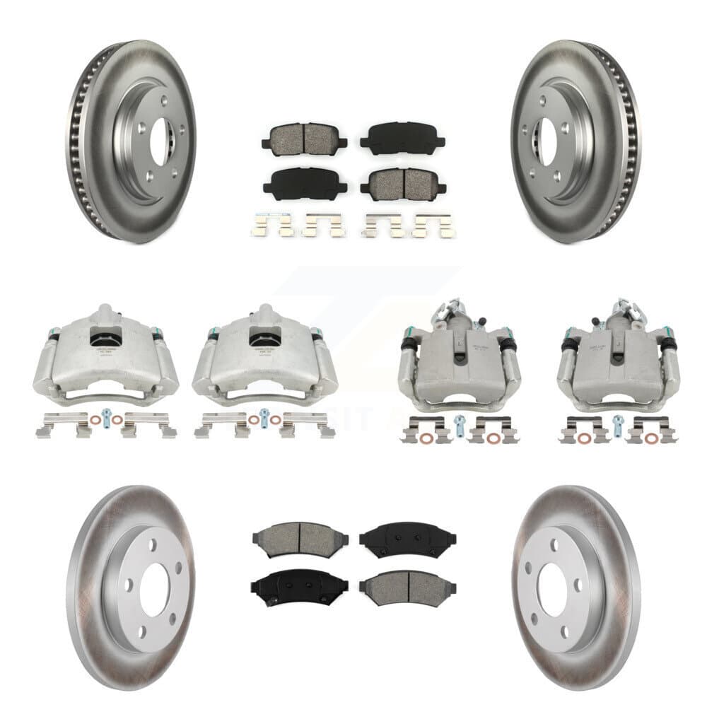 Transit Auto - KCG-100763S - Front and Rear Disc Brake Kits image 1