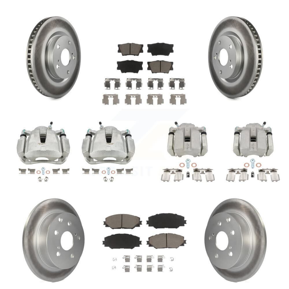 Transit Auto - KCG-100775C - Front and Rear Disc Brake Kits image 1