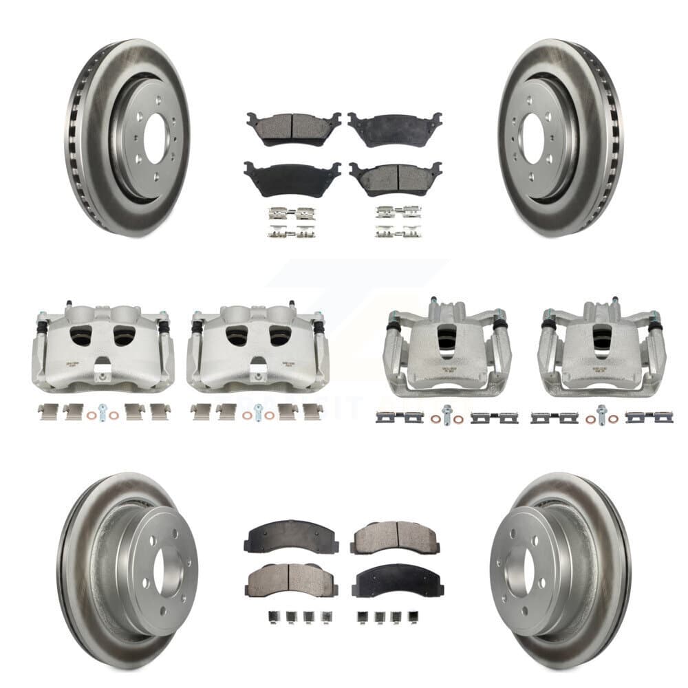Transit Auto - KCG-100788P - Front and Rear Disc Brake Kits image 1