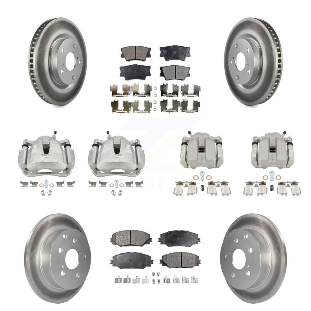 Transit Auto - KCG-100791T - Front and Rear Disc Brake Kits image 1