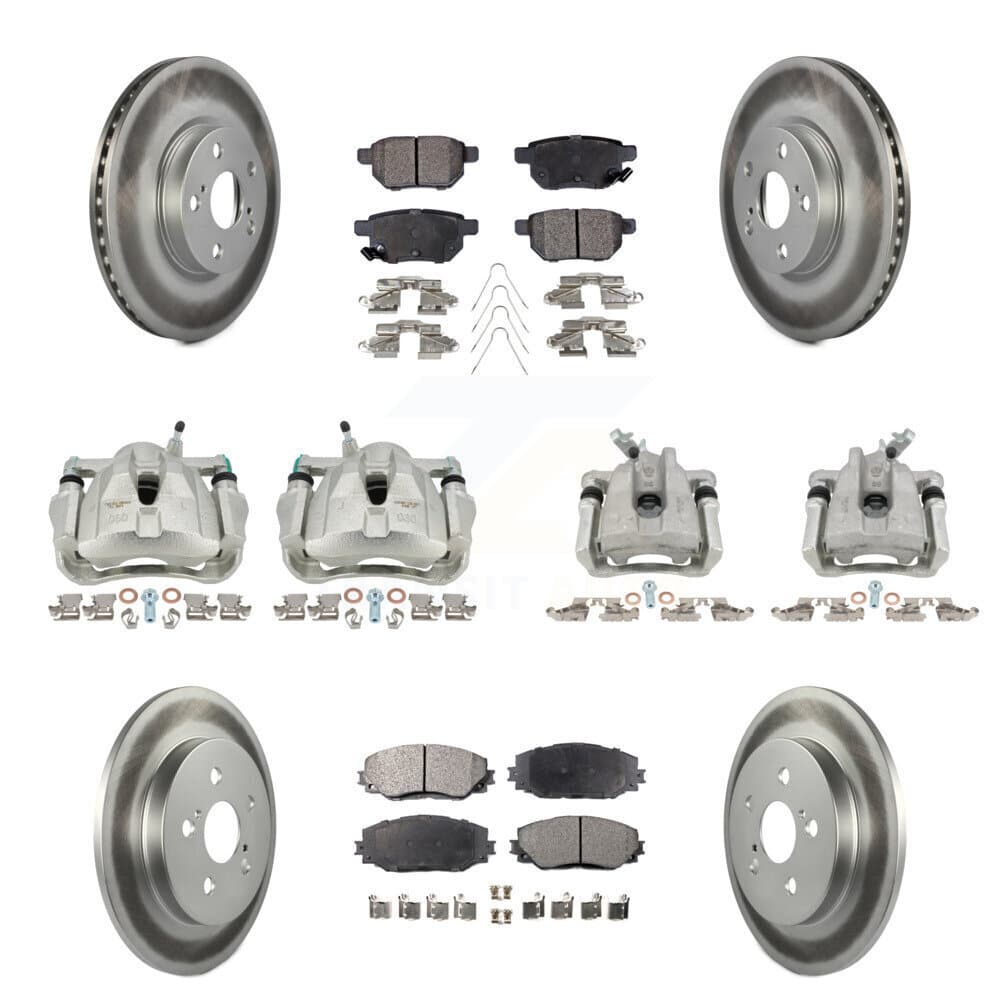 Transit Auto - KCG-100802P - Front and Rear Disc Brake Kits image 1
