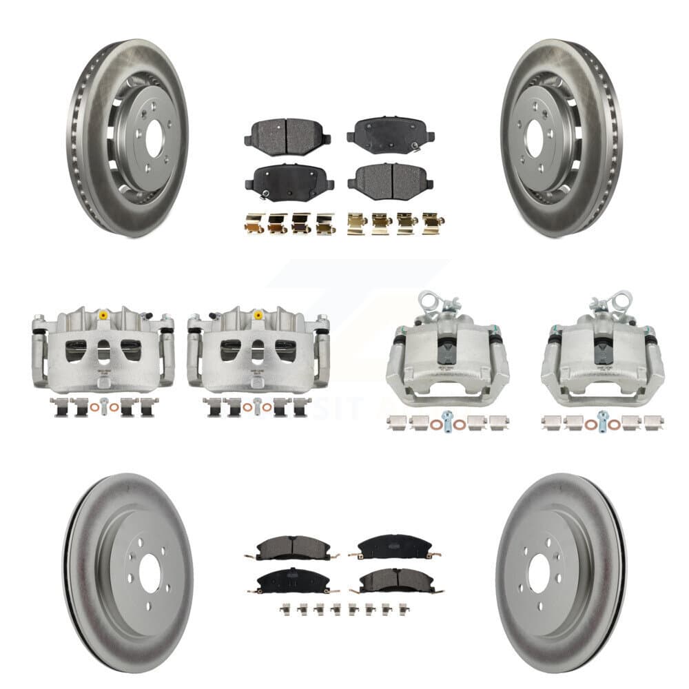 Transit Auto - KCG-100804T - Front and Rear Disc Brake Kits image 1