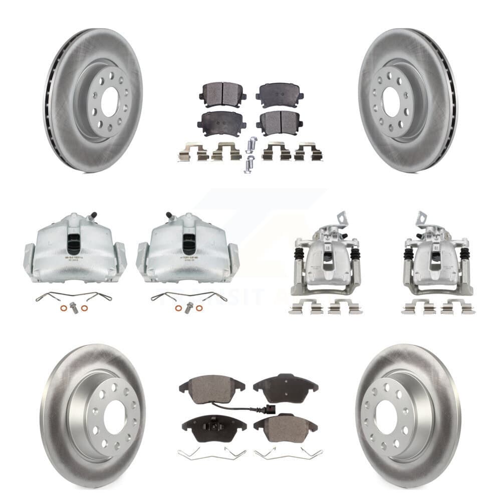 Transit Auto - KCG-100806P - Front and Rear Disc Brake Kits image 1