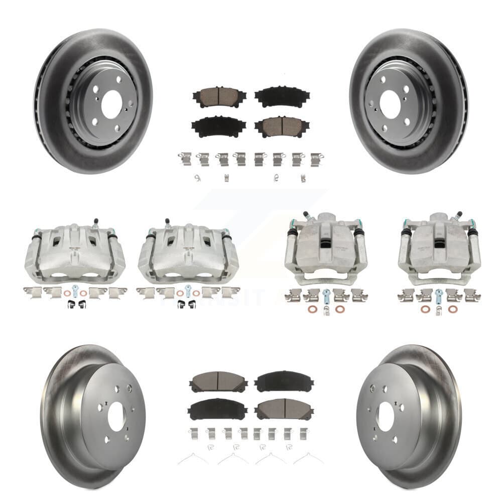 Transit Auto - KCG-100827C - Front and Rear Disc Brake Kits image 1