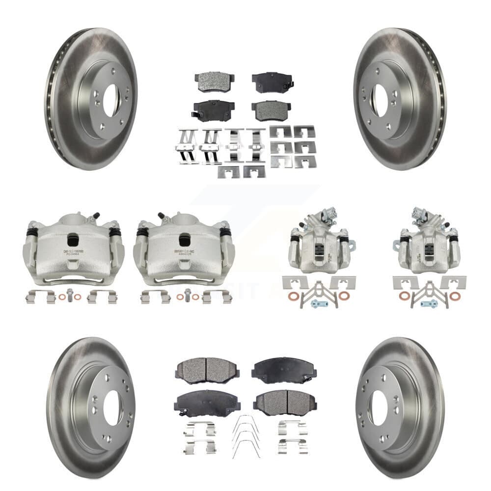 Transit Auto - KCG-100833P - Front and Rear Disc Brake Kits image 1