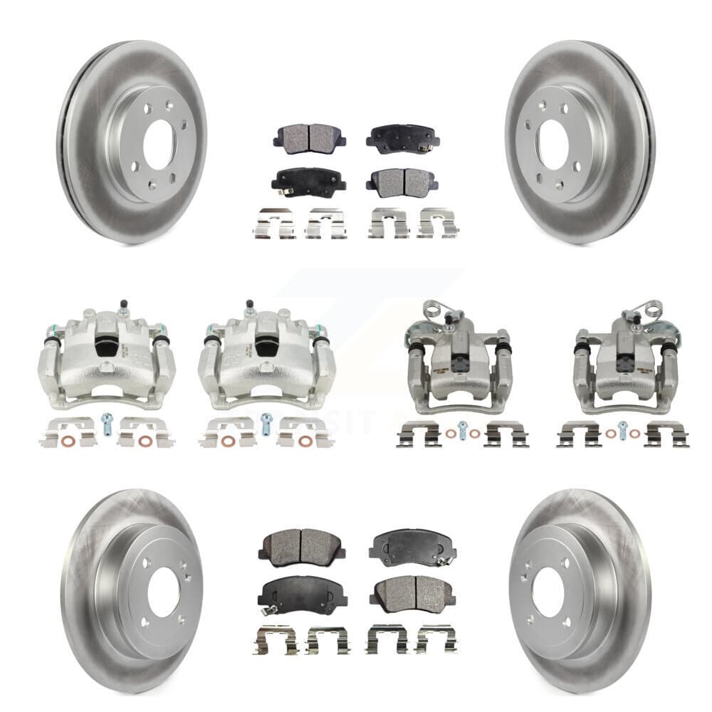 Transit Auto - KCG-100862T - Front and Rear Disc Brake Kits image 1
