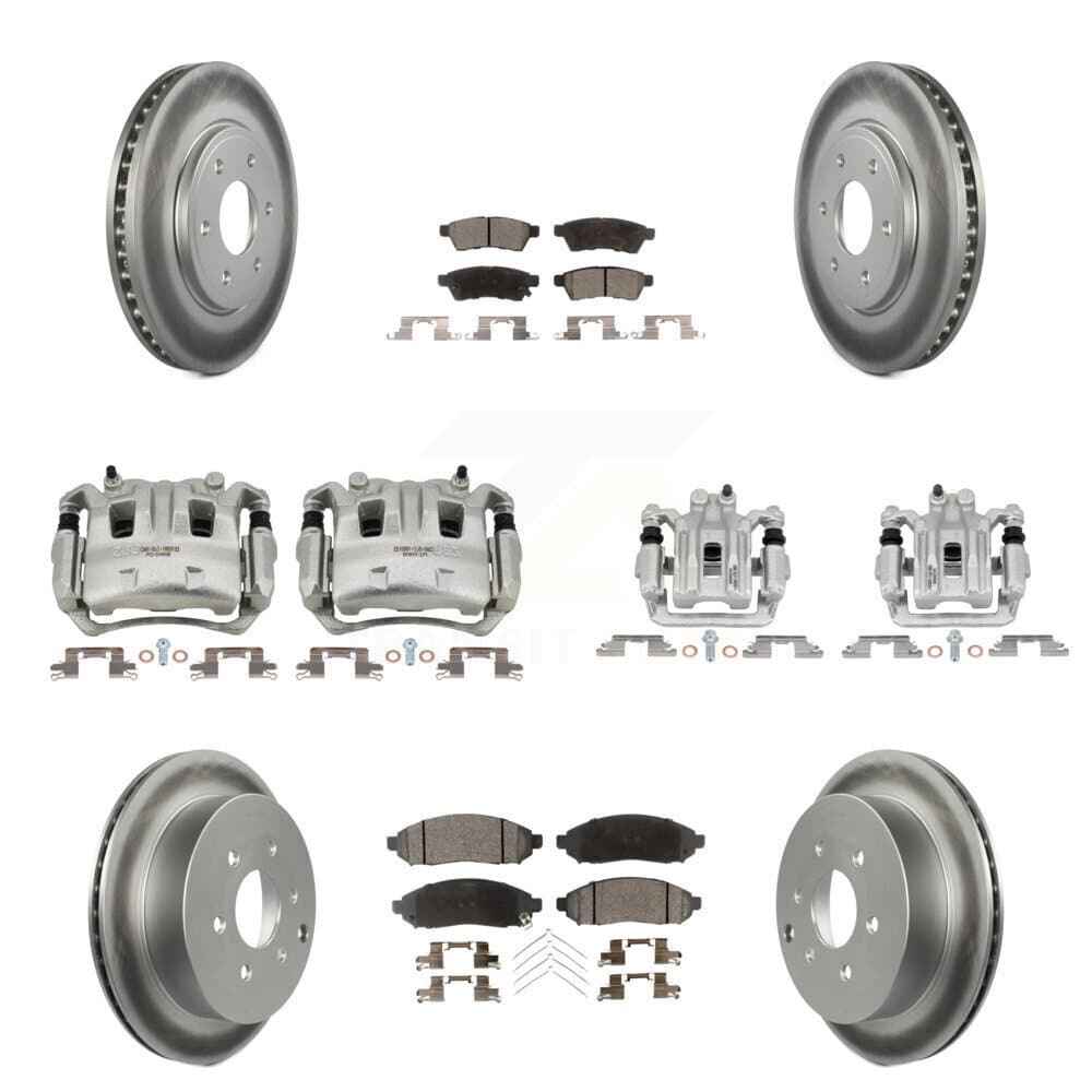 Transit Auto - KCG-100865T - Front and Rear Disc Brake Kits image 1