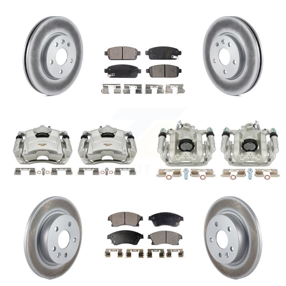 Transit Auto - KCG-100897P - Front and Rear Disc Brake Kits image 1