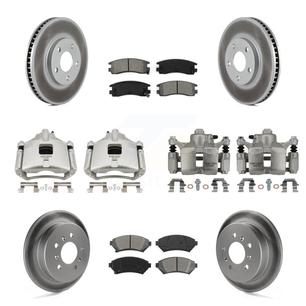 Transit Auto - KCG-100907S - Front and Rear Disc Brake Kits image 1