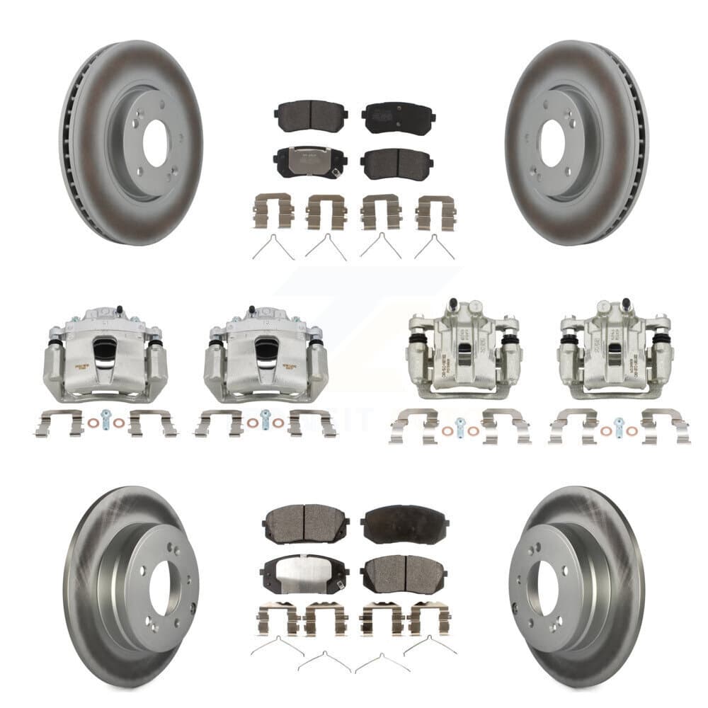 Transit Auto - KCG-100942P - Front and Rear Disc Brake Kits image 1